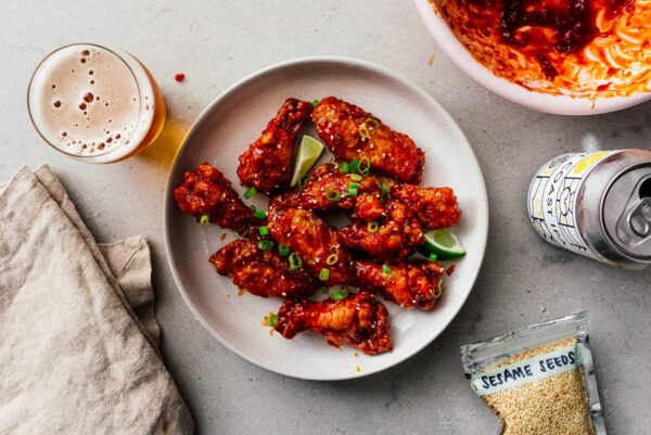 korean fried chicken | www.iamafoodblog.com