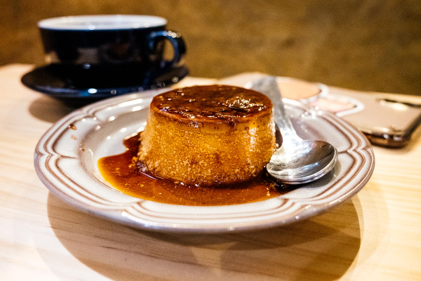 Purin at Baku Coffee Roasters Monzen Nakacho, Tokyo | www.iamafoodblog.com