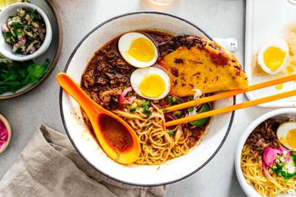 Birria Ramen Recipe | www.iamafoodblog.com