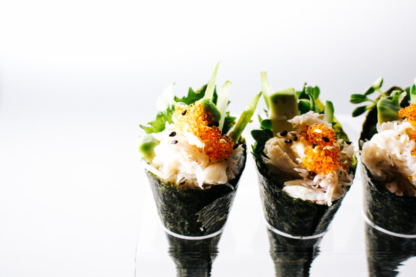 mini califorina cones - www.iamafoodblog.com