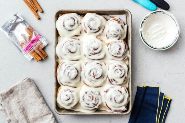 Cinnamon Roll Recipe | www.iamafoodblog.com