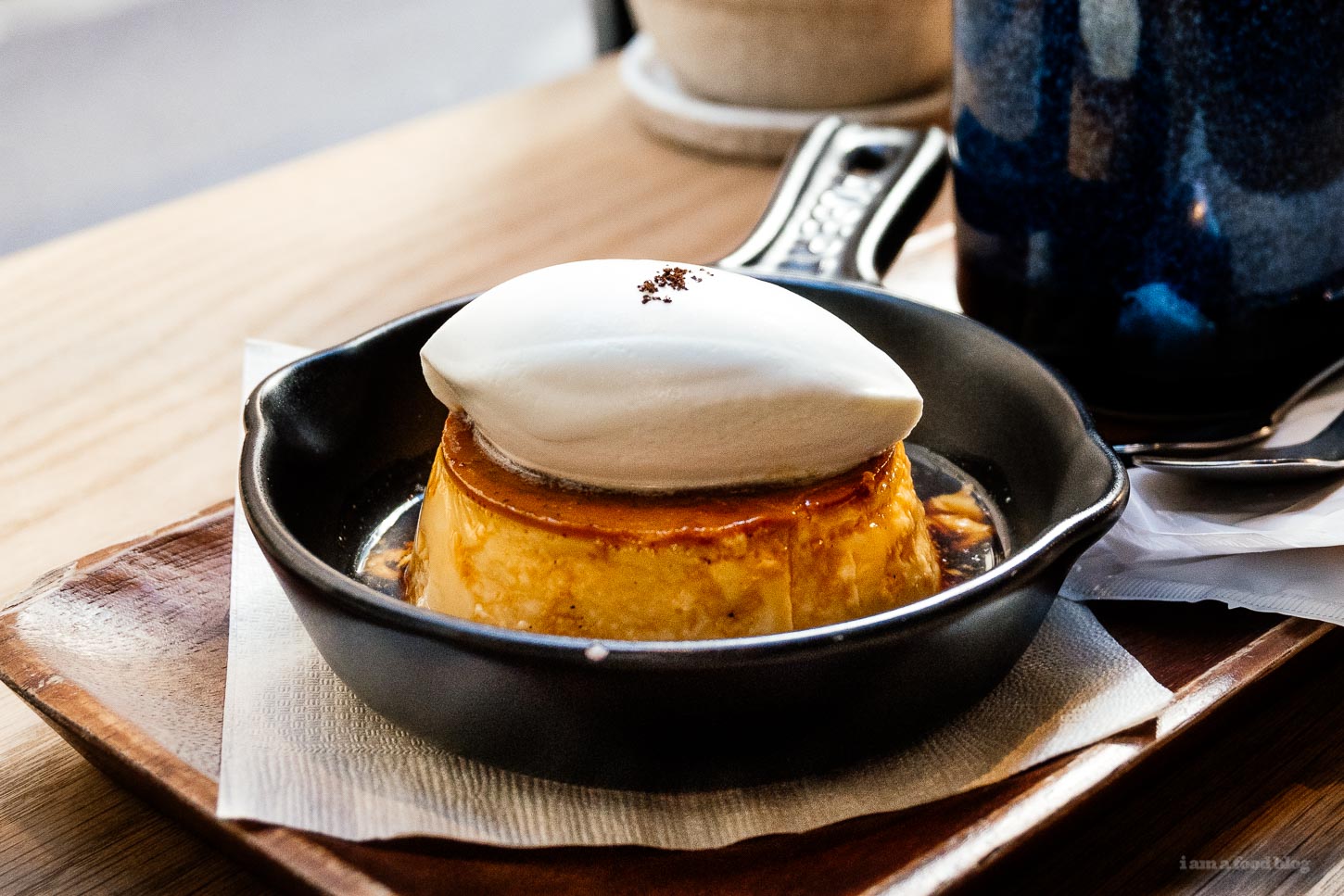 Purin at Dixans Jimbocho, Tokyo | www.iamafoodblog.com