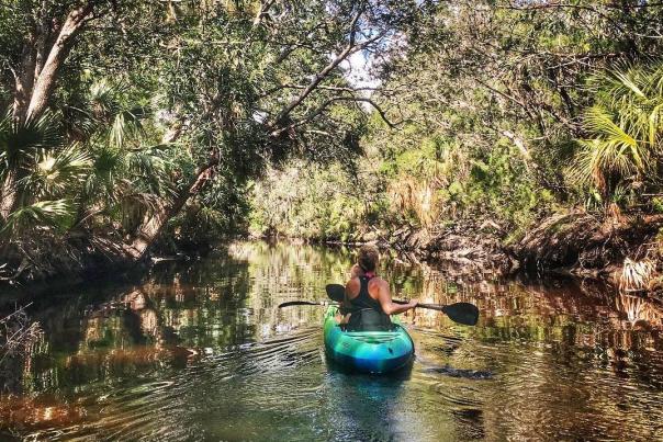 on the water