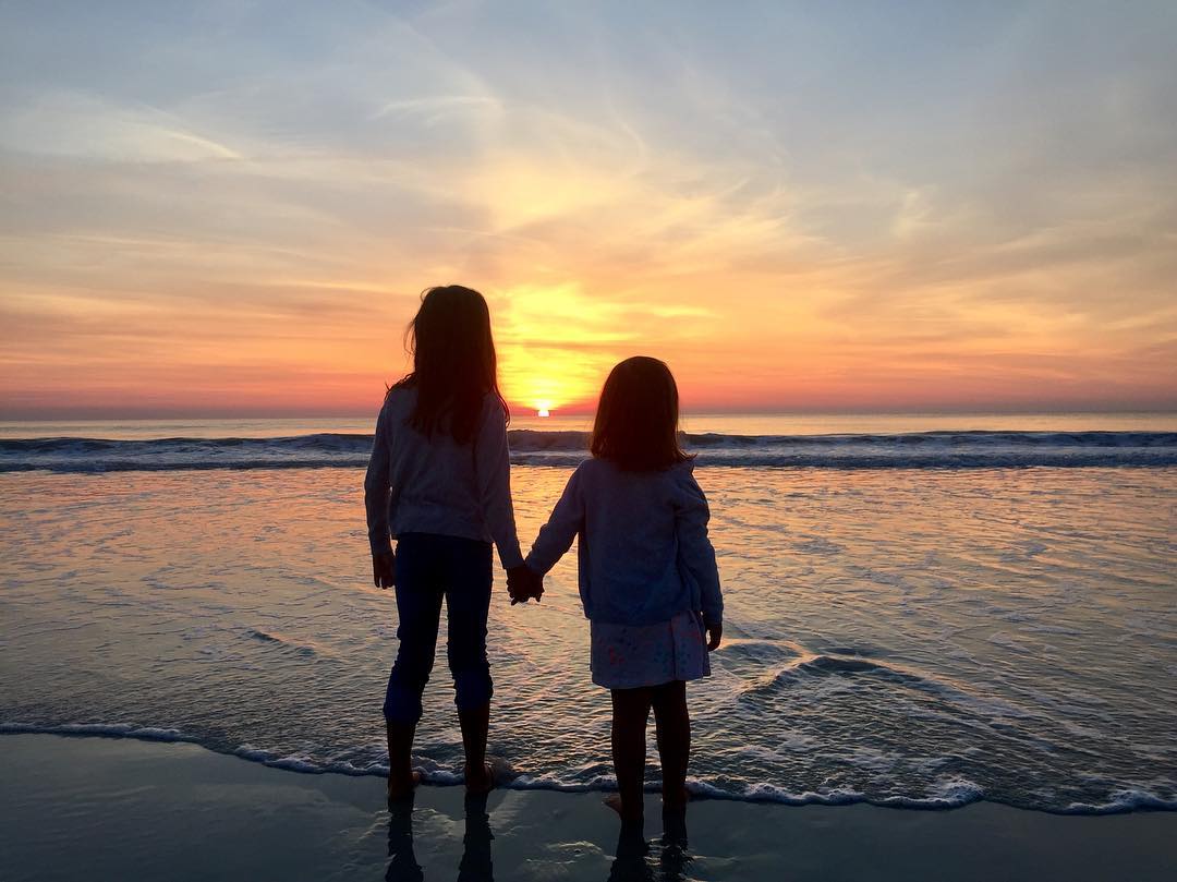 sunset silhouette