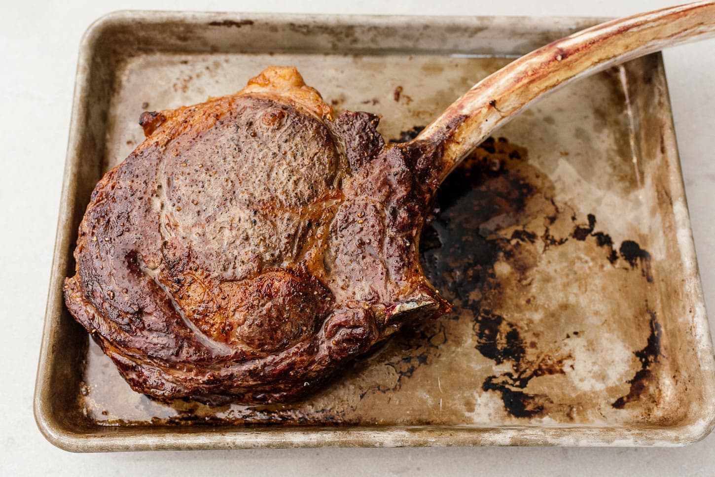 tomahawk steak | www.iamafoodblog.com