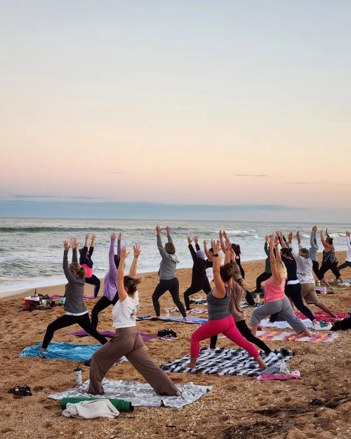 Beach Yoga