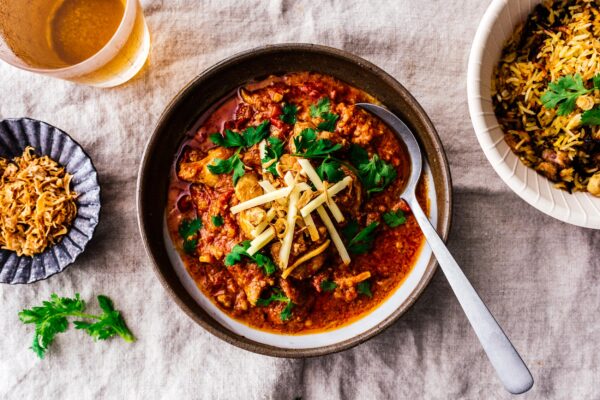 Instant Pot Dishoom Ruby Chicken Curry | www.iamafoodblog.com