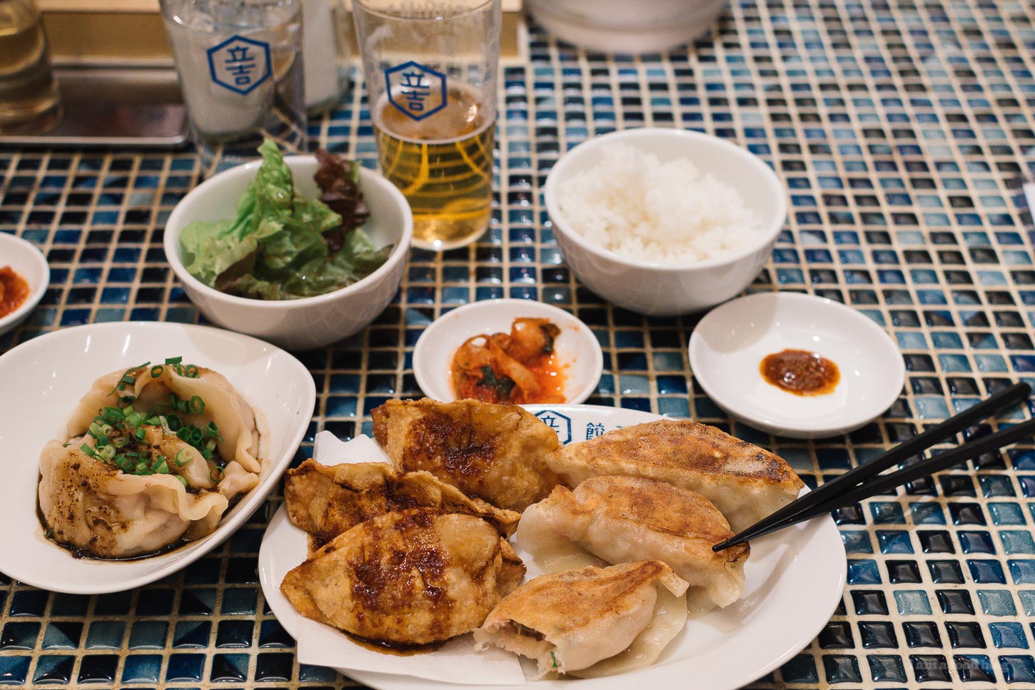 Best Tokyo Gyoza: Kitchen Tachikichi | www.iamafoodblog.com
