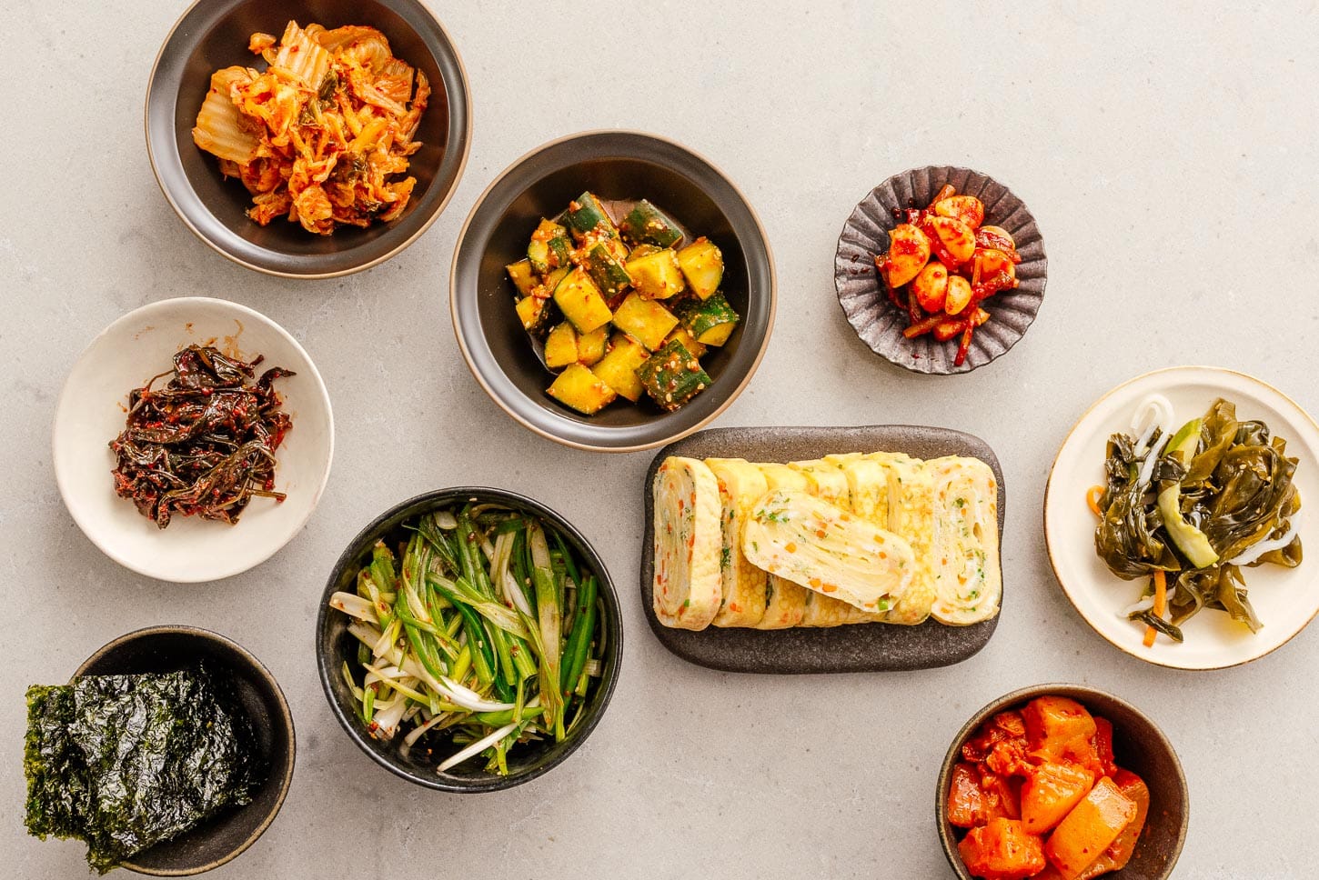 banchan for Korean BBQ at home | www.iamafoodblog.com