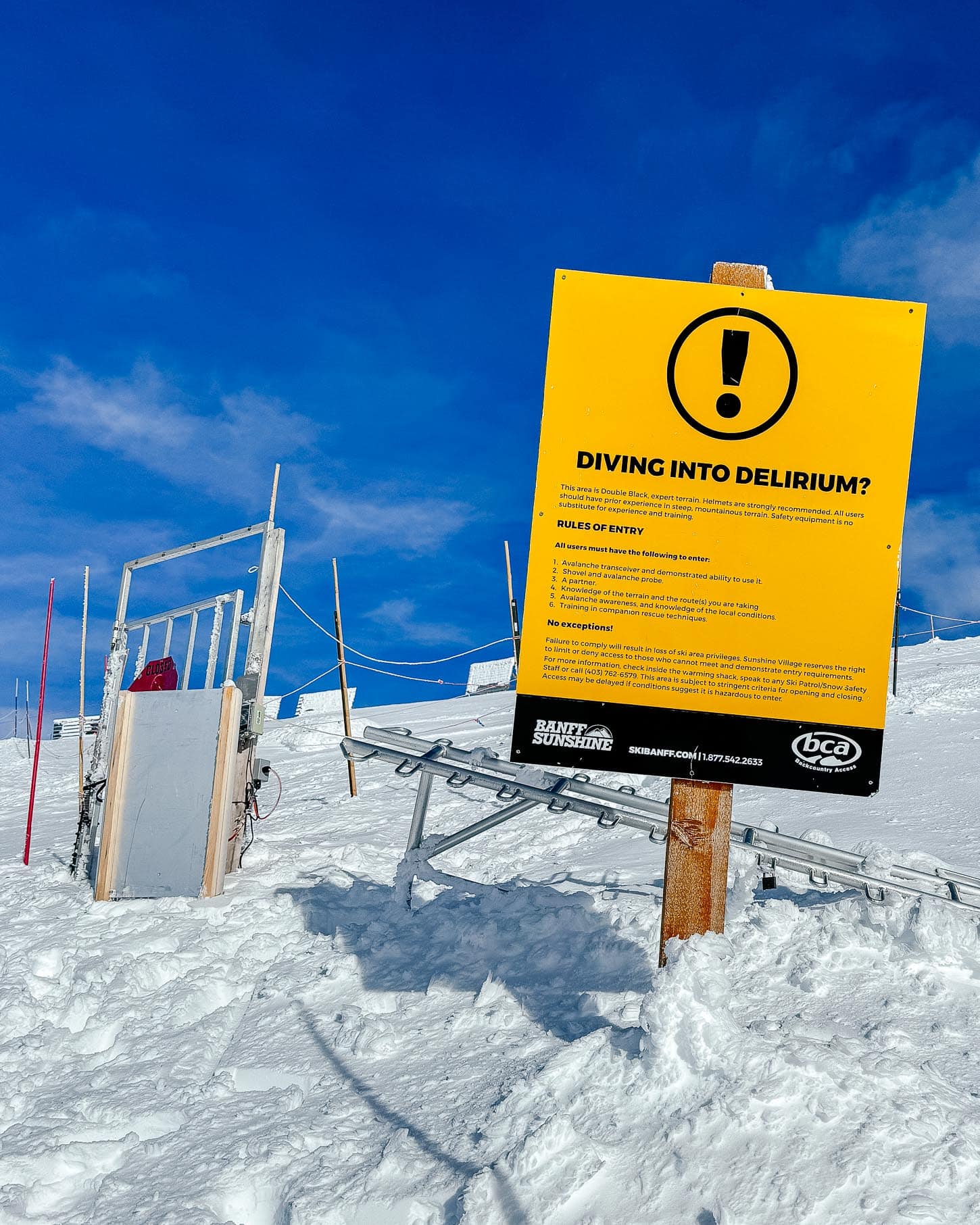 a guide to skiing banff | www.iamafoodblog.com